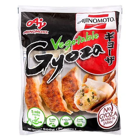 Vegetable Gyoza Ajinomoto (White) 20PK/CS