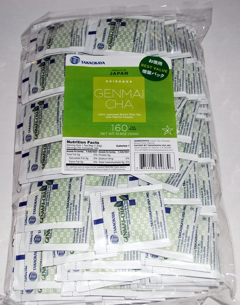 Genmai-Cha bag 160pc/5pk/cs