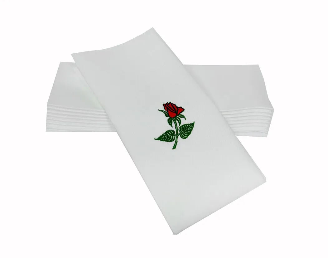 Rose Napkin 300ct/cs