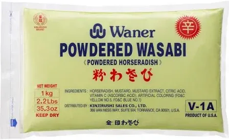 Wasabi Waner V-1 2.2LB/10PK/CS