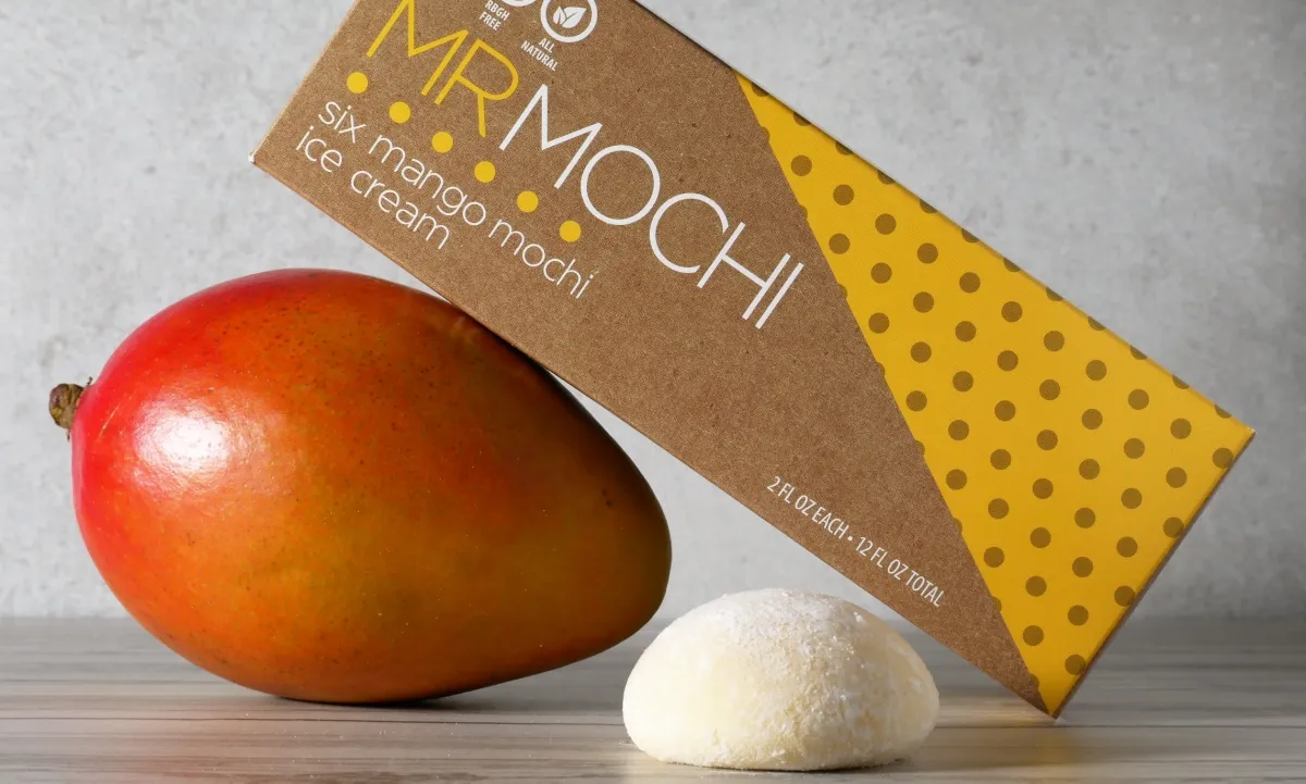 Mango Mochi Ice Cream