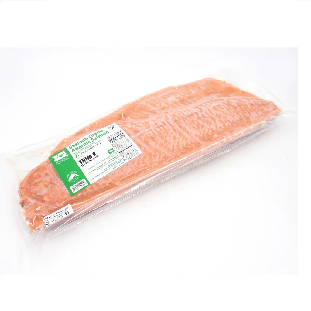 Frozen Salmon Fillets - Trim E Skin Off